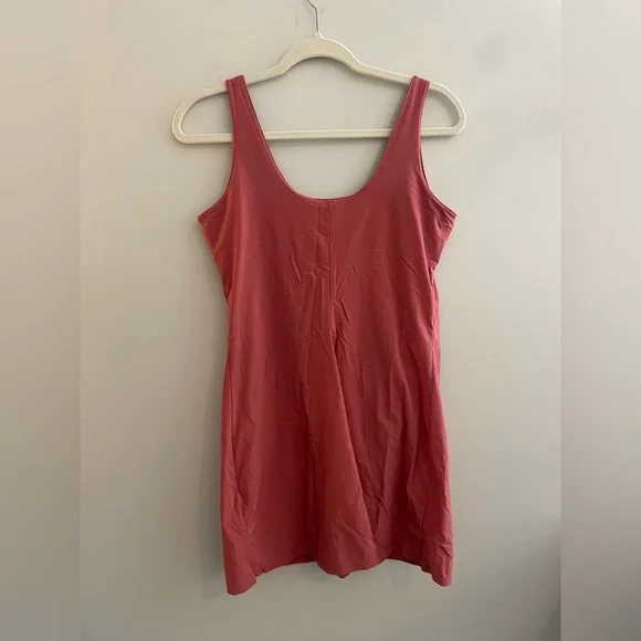 Nike Athletic Dress Burnt Orange/Red with Built in Bra and Built in Shorts - Picture 4 of 4